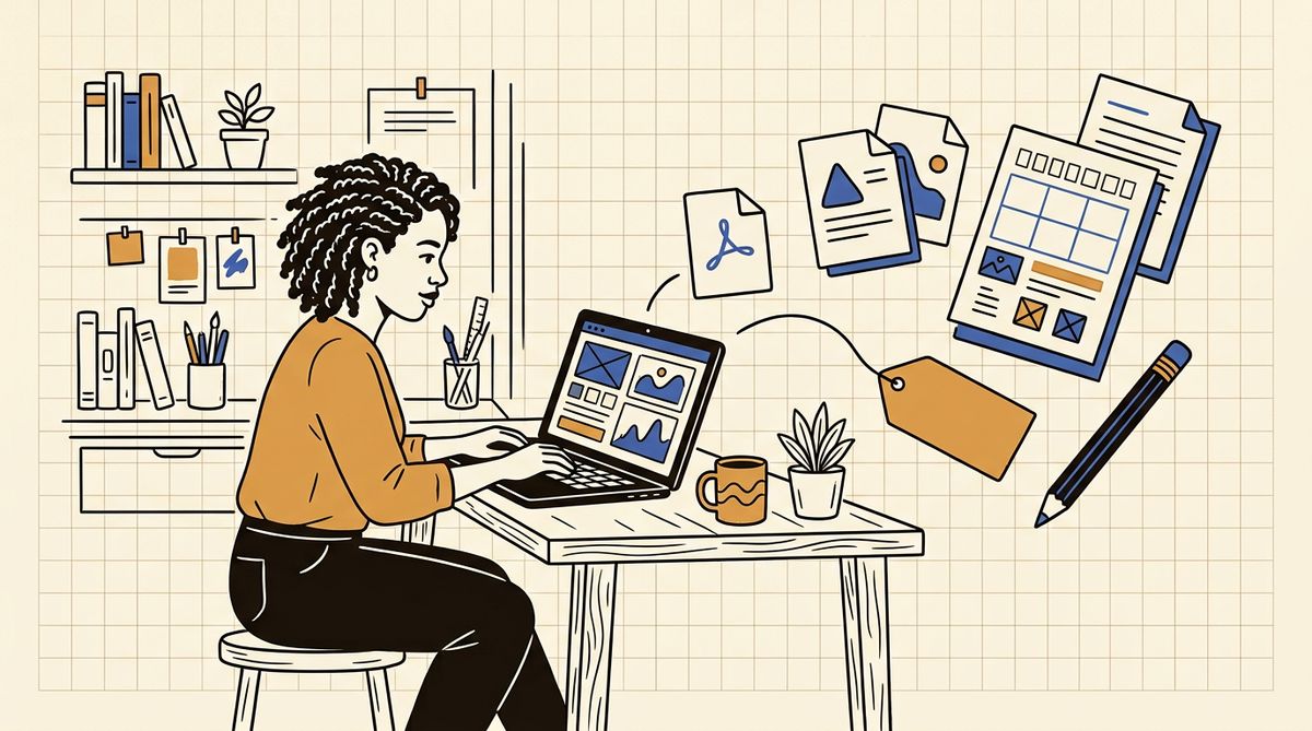 Create a digital product with your laptop or phone